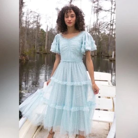 Ivy City Co Corrine Tulle Dress - Picture 3 of 7